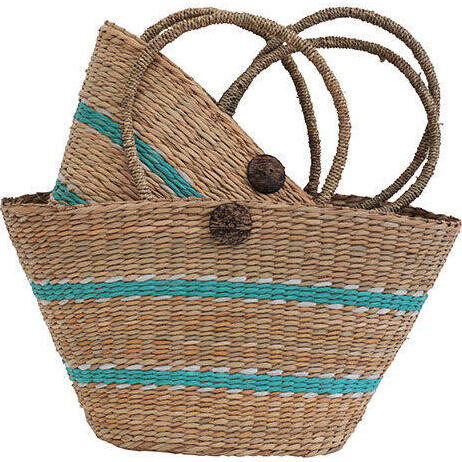 Market Bag Sky Stripe Set/2