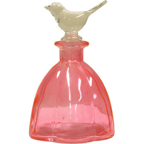 Bird Topped Bottle Pink