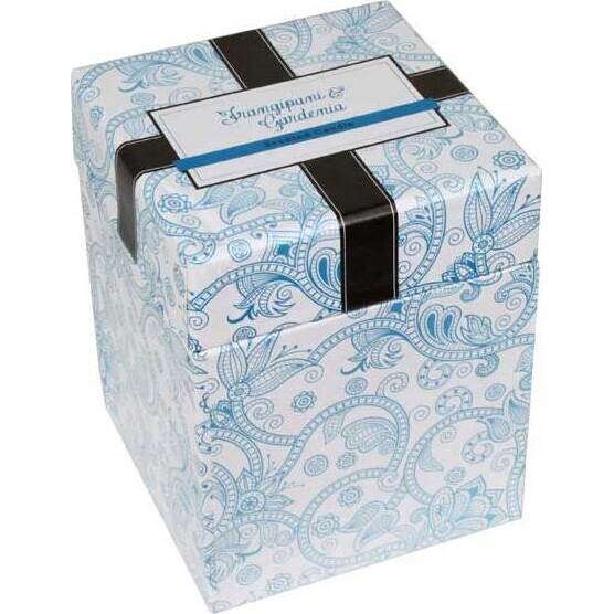 Frangipani & Gardenia  Boxed Candle -10cm