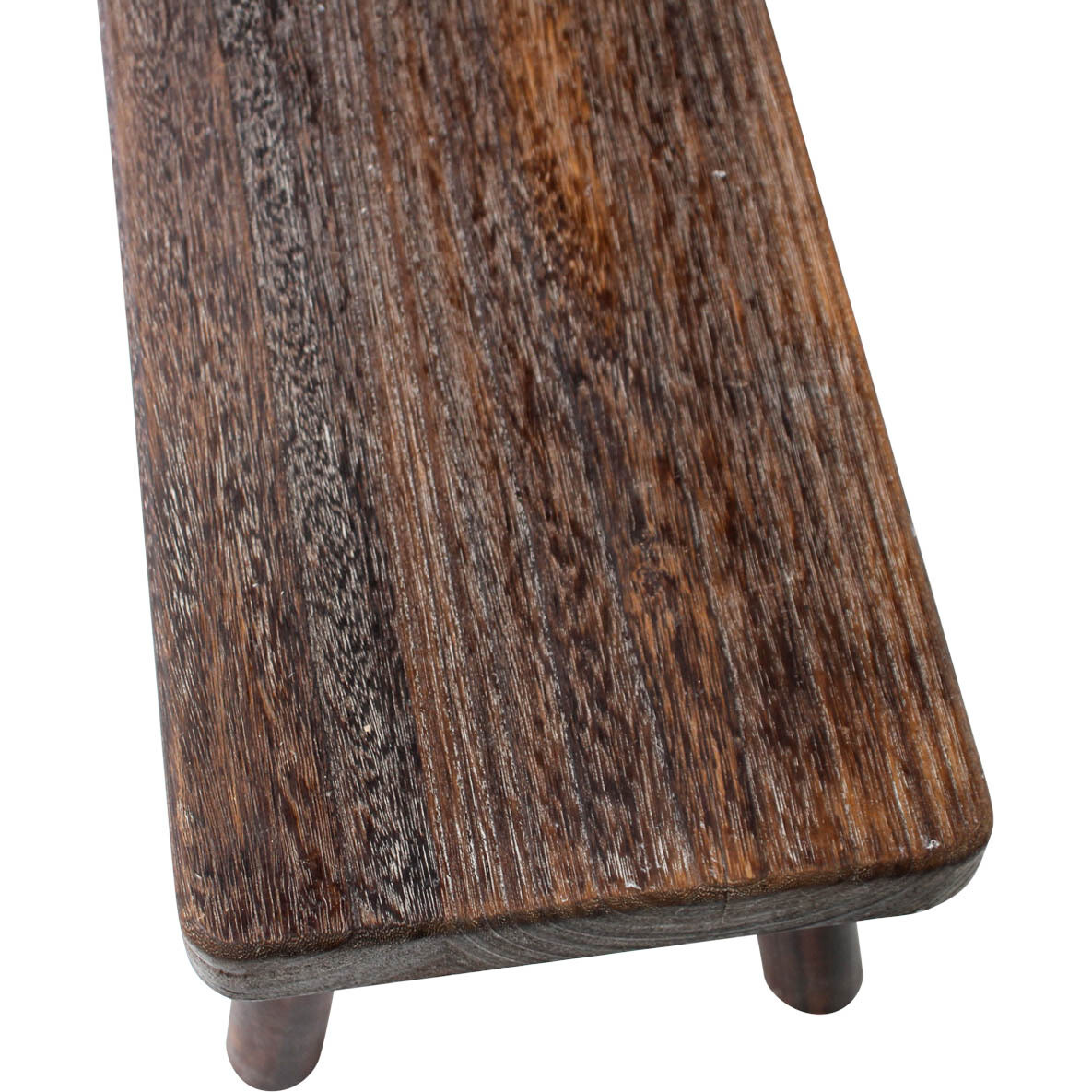 Wood Long Stool Lrg