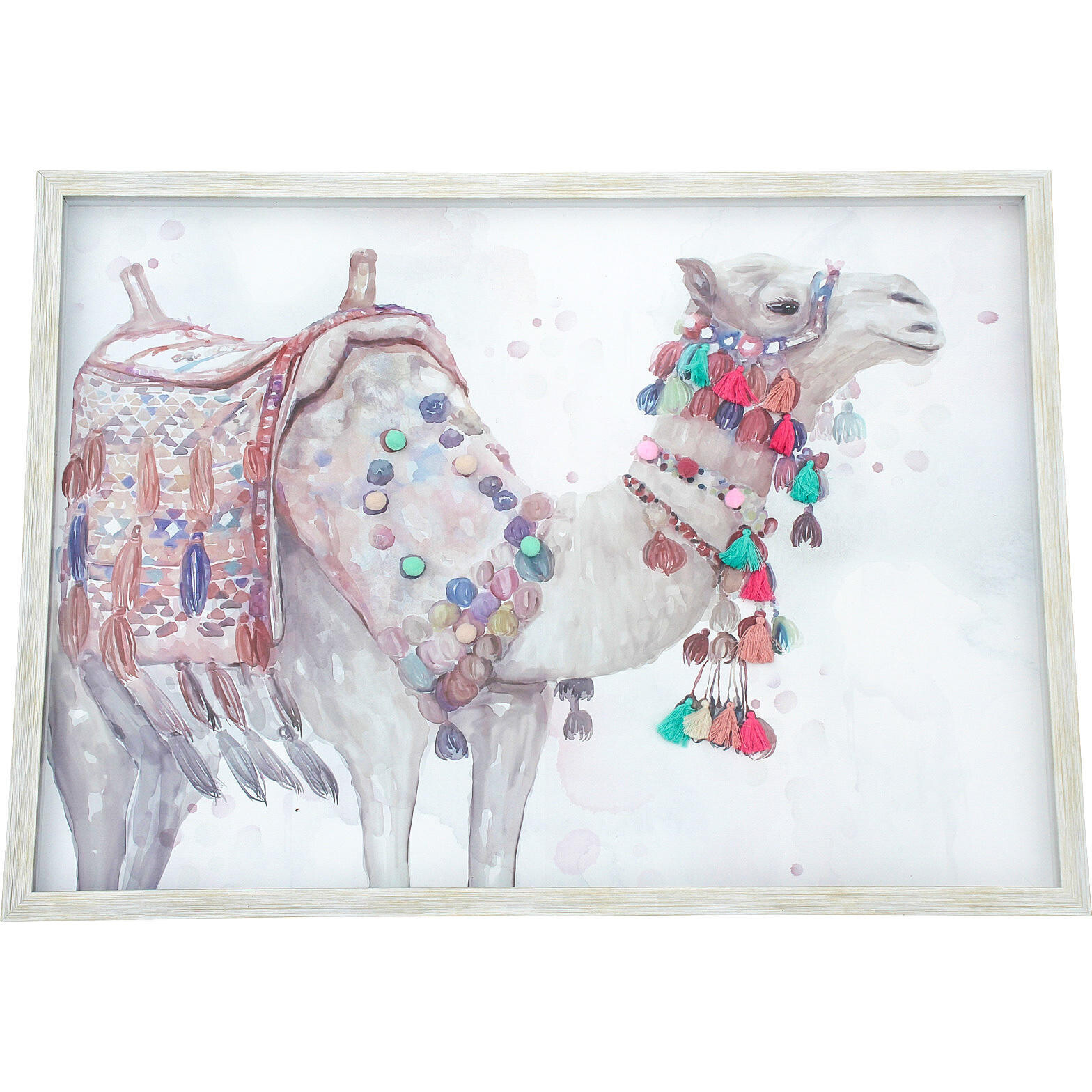 Framed Camel Silk Road 1