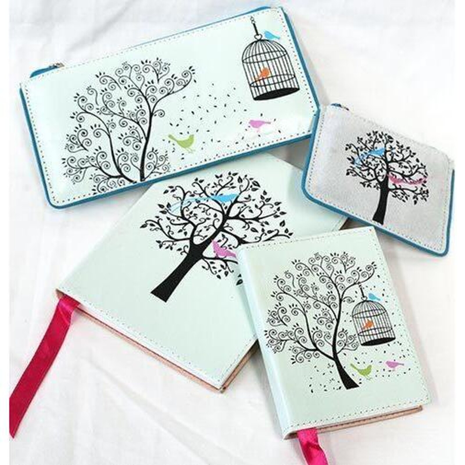 Leather Notebook Tree Large