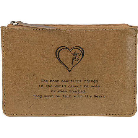 Leather Purse Heart