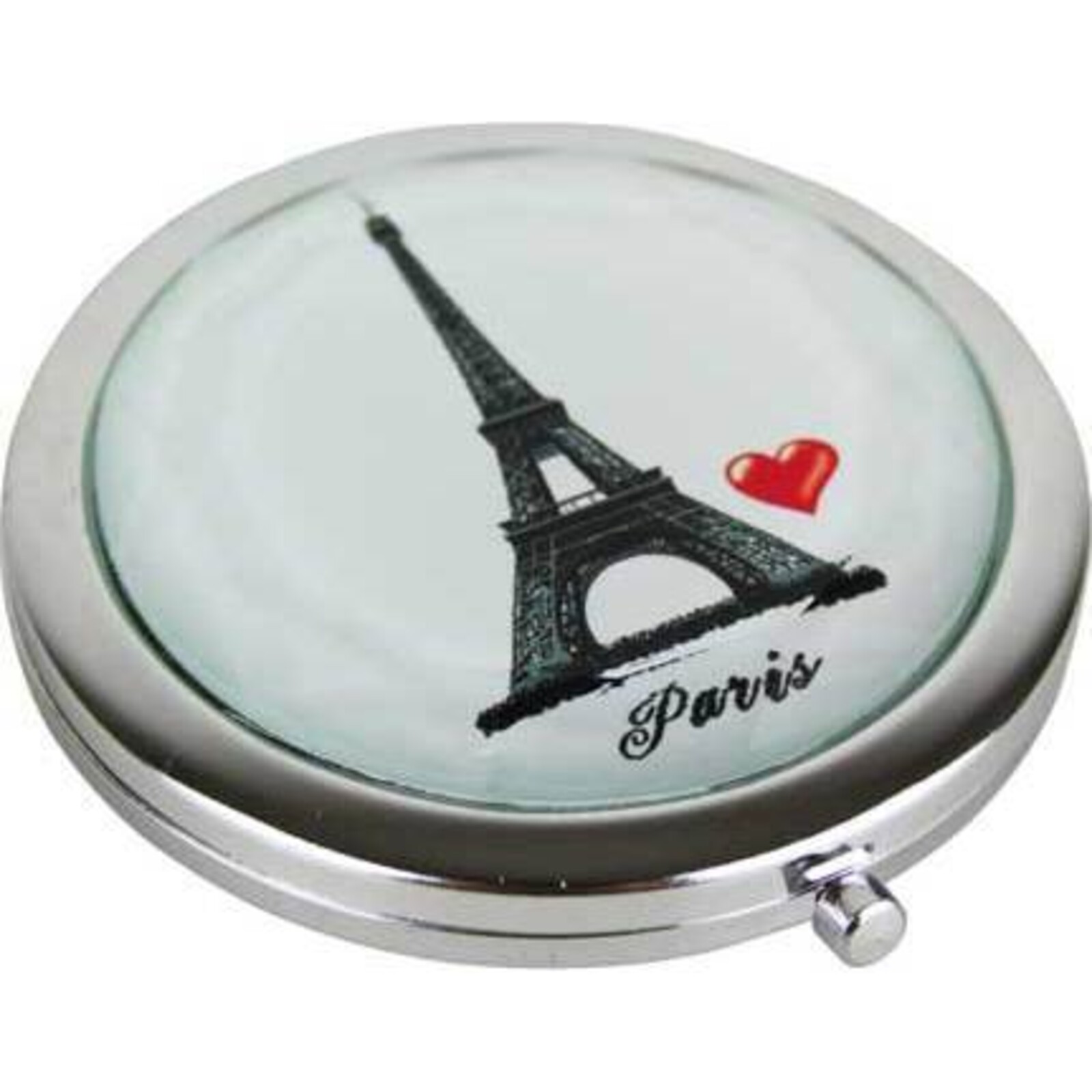 Compact Mirror Heart Paris