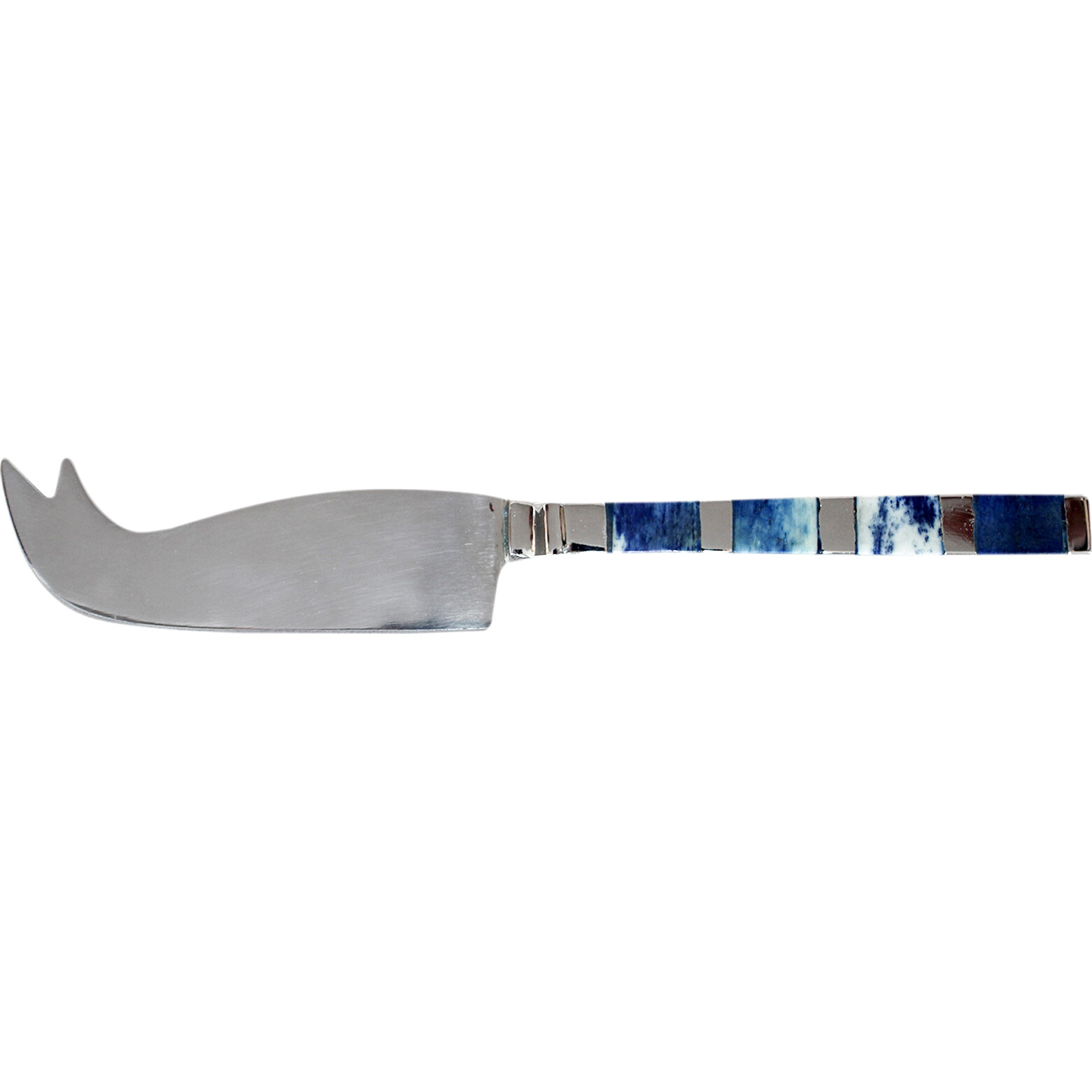 Cheese Knife Blue/Bone