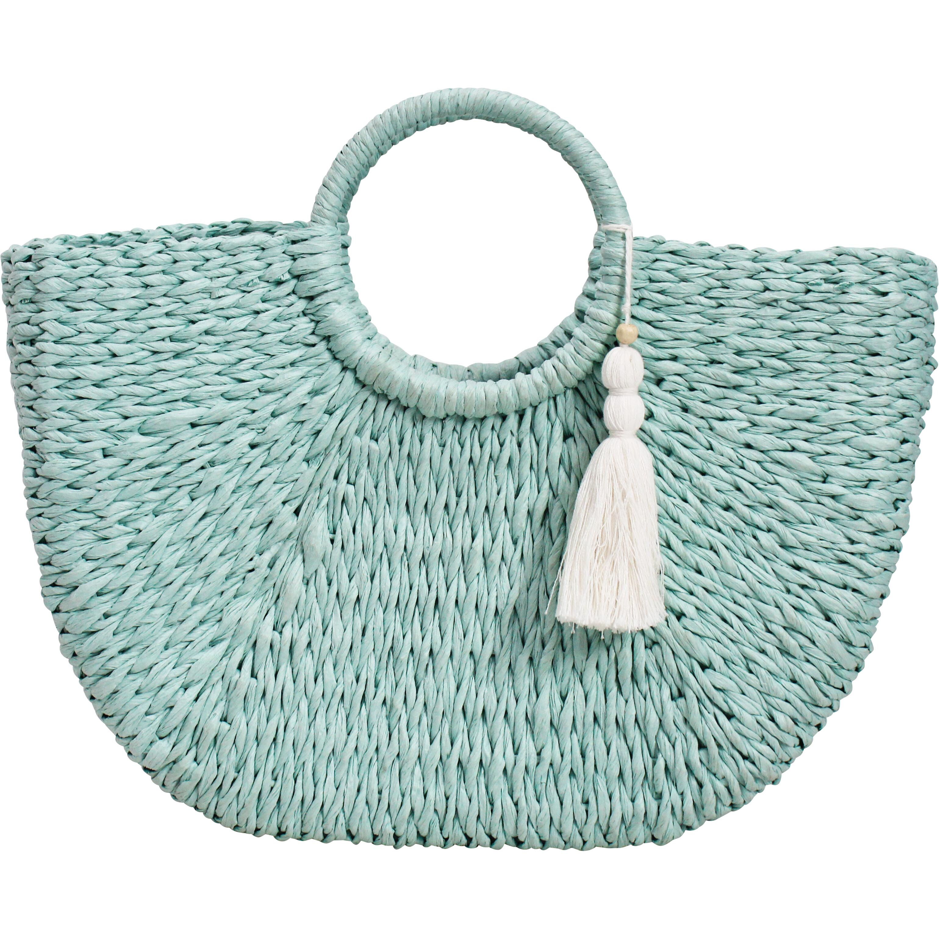 Shopper Basket Woven Mist