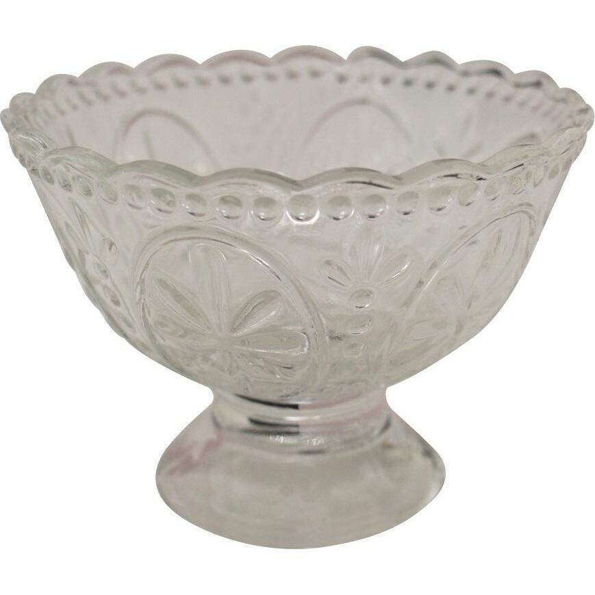 Trinket Bowl Fleur Clear