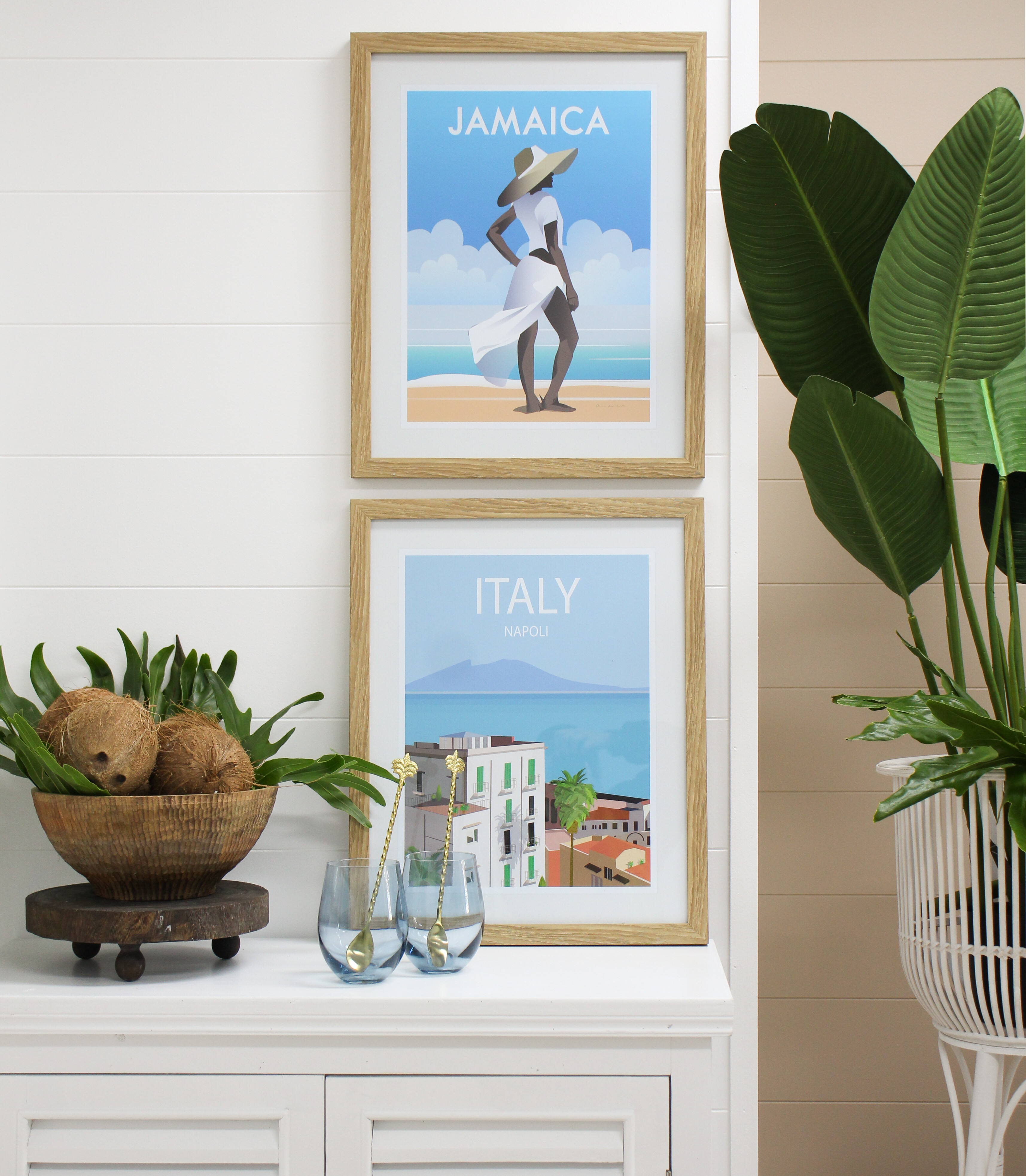 Framed Print Italy