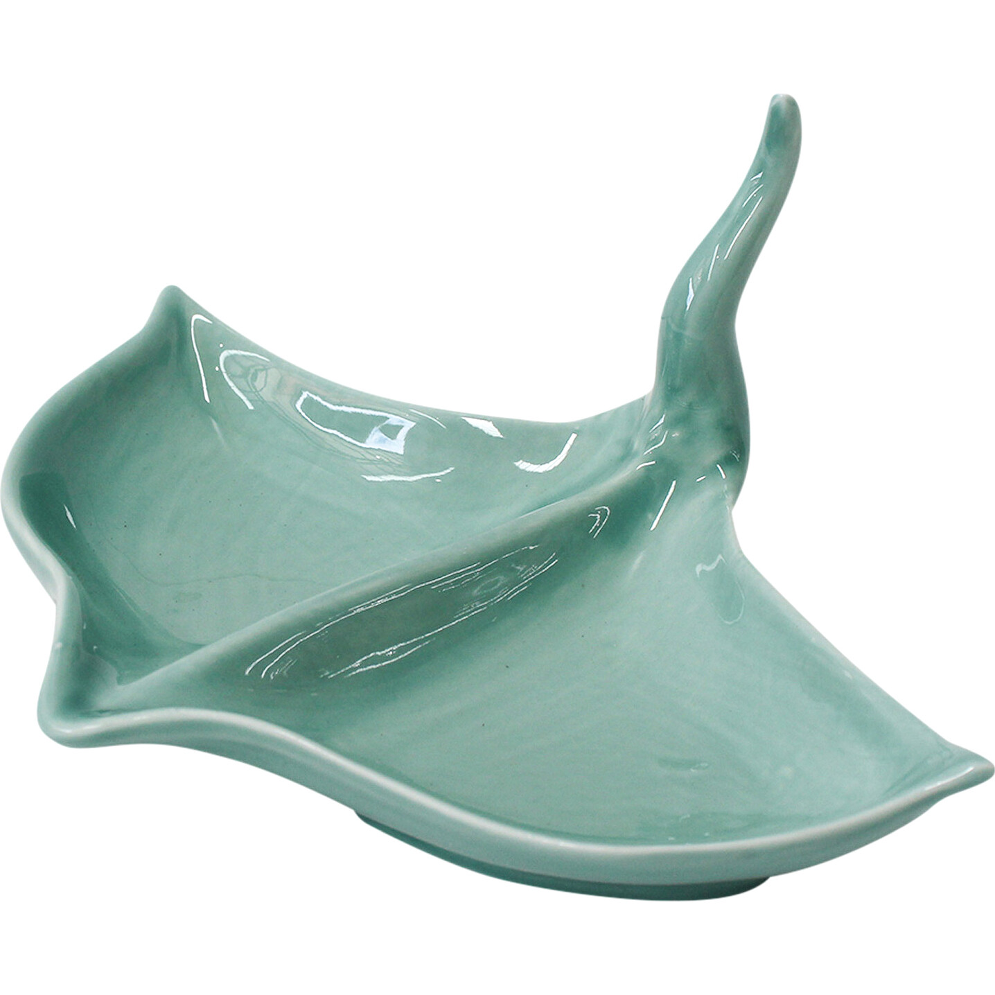 Stingray Plate Seafoam