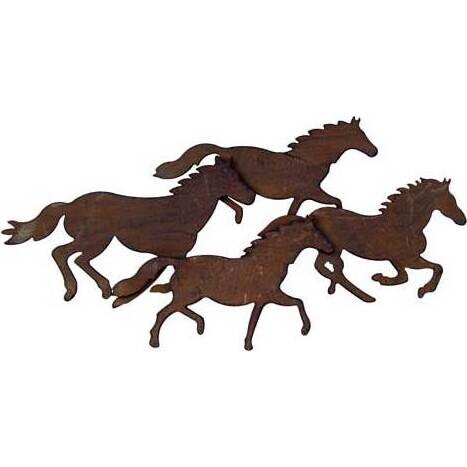 Wall Decor Running Horses