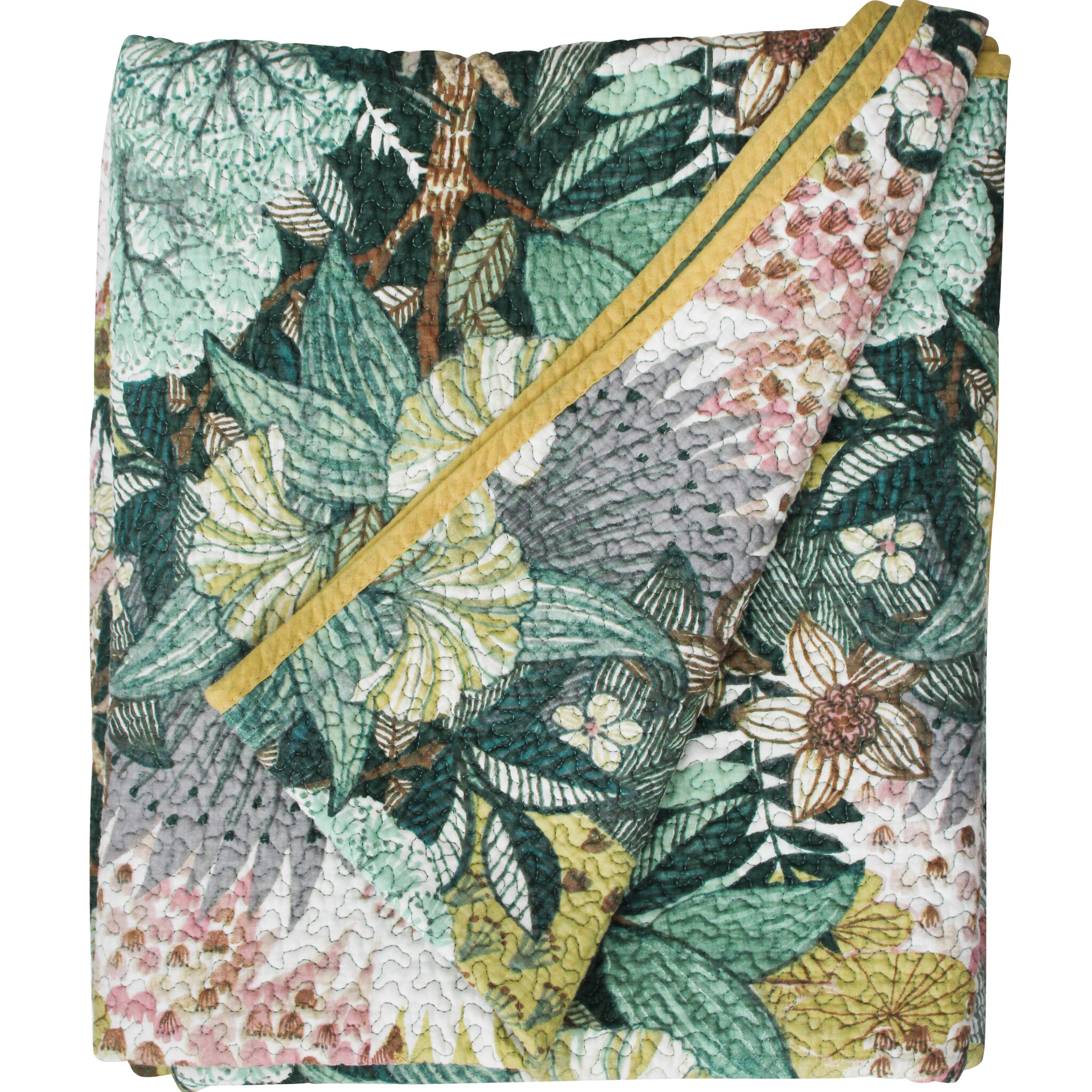 Bedspread XL Jungle Flowers