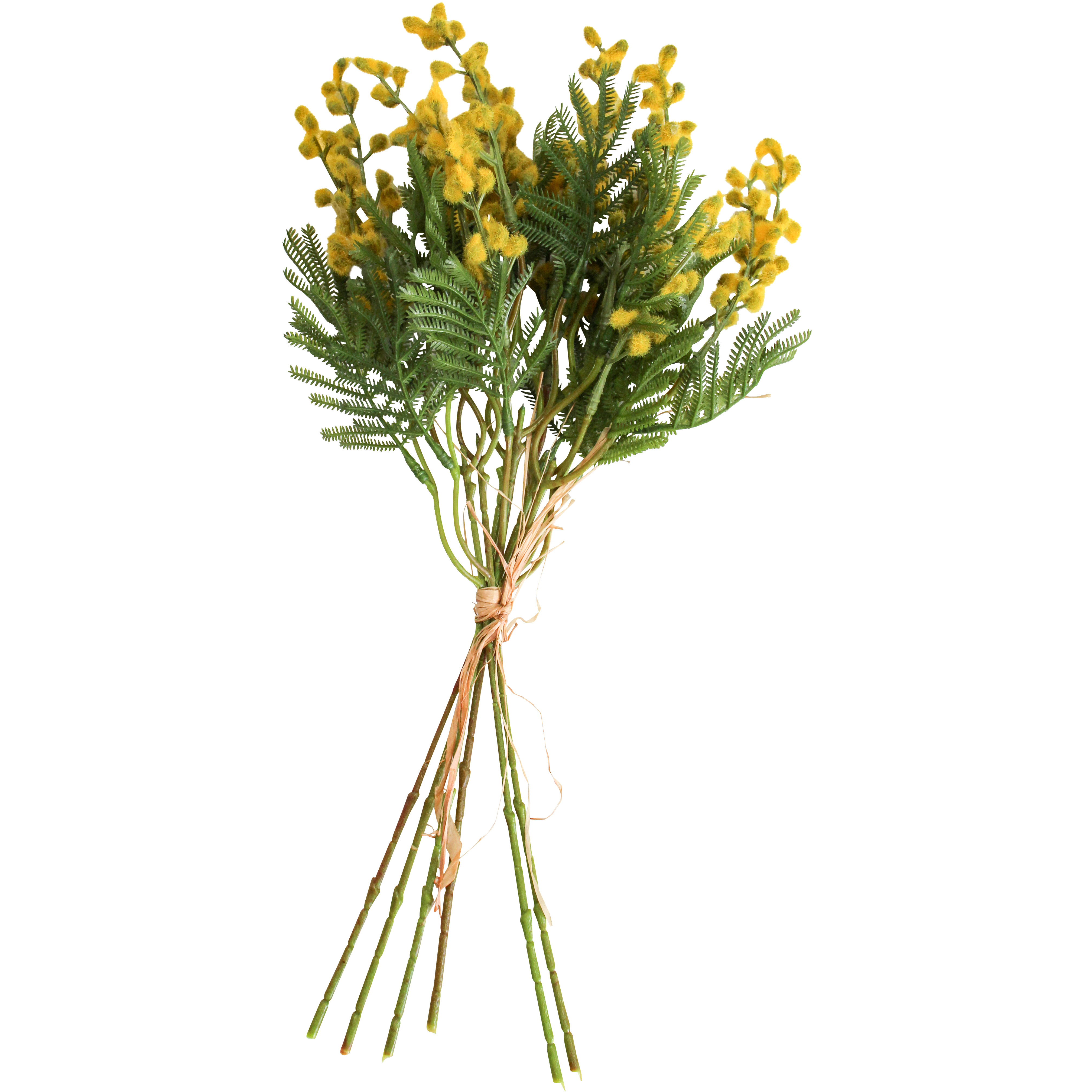 Faux Wattle Fern Bunch