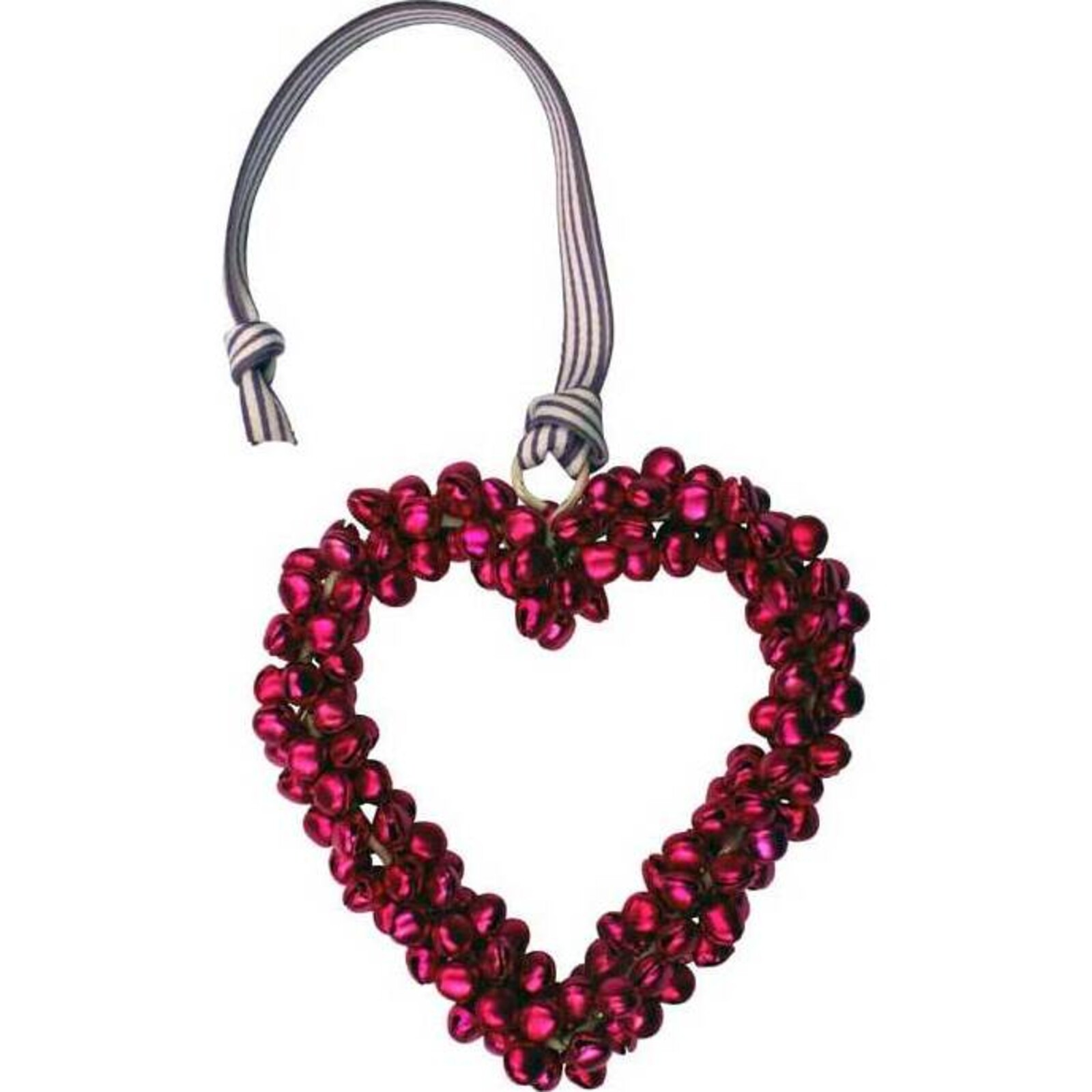 Hanging Heart Shiny Pink Sml