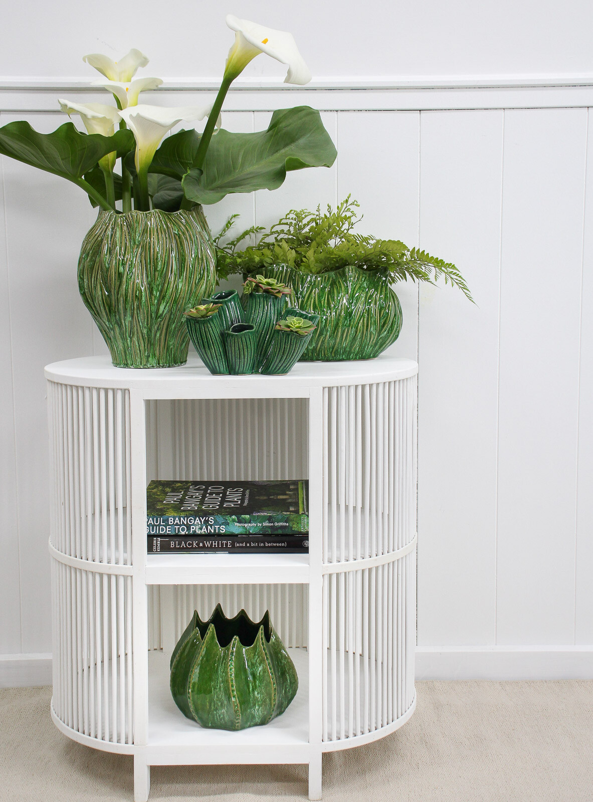 Planter//Vase Bud  Oval Juniper