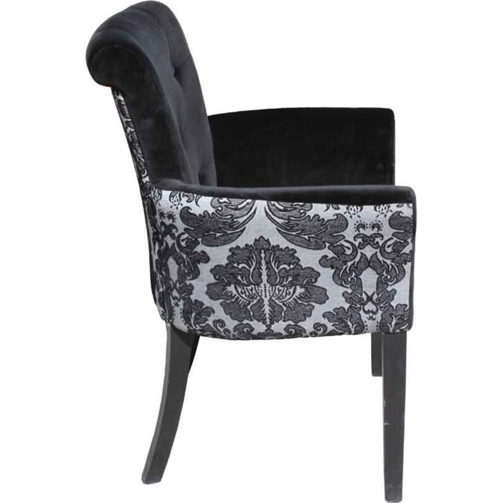 Chair- Baroque Black