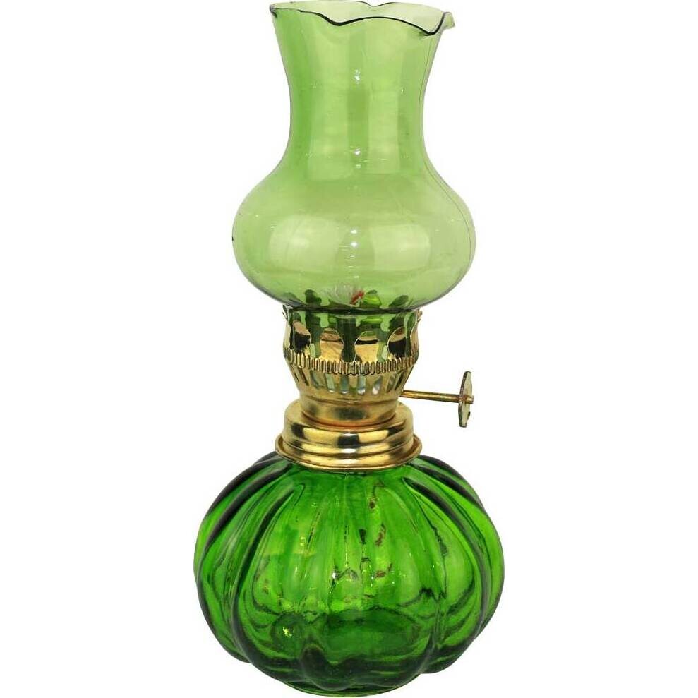 Oil Burner Vintage Green Small