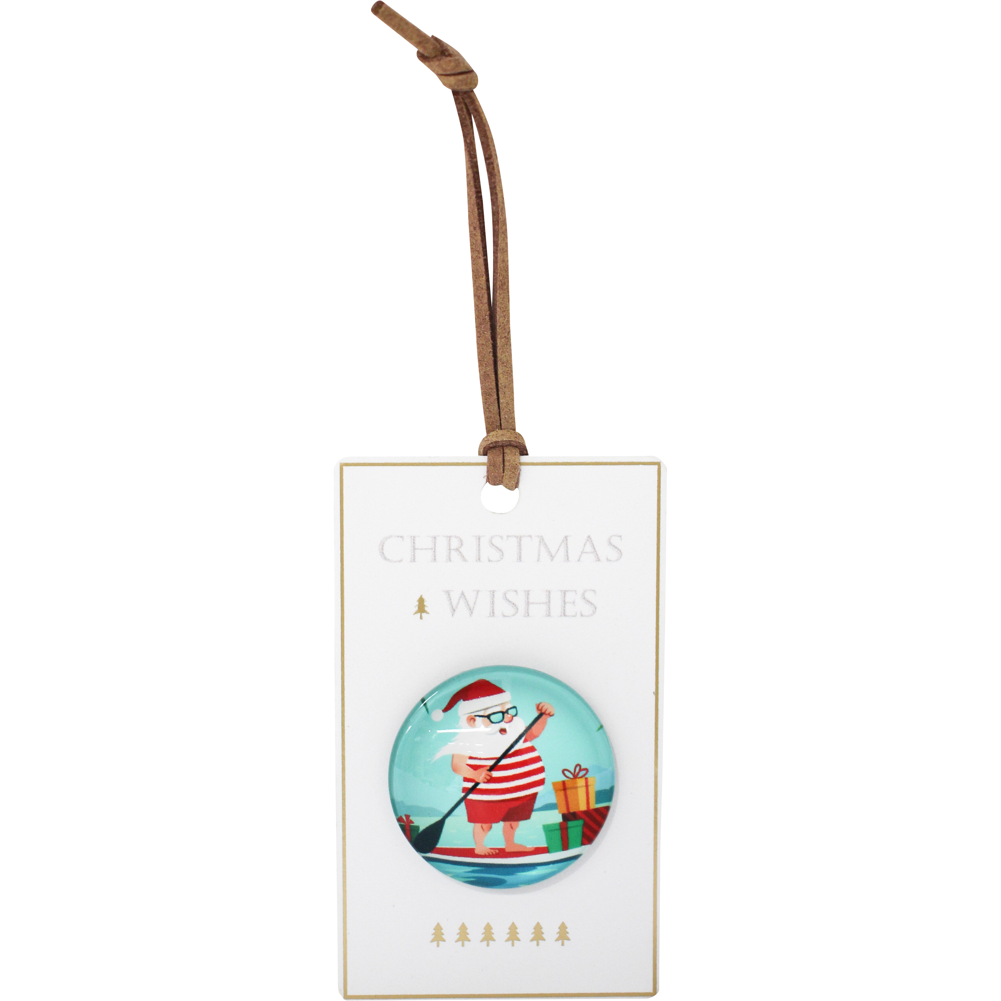 Gift Magnet Summer Santa 