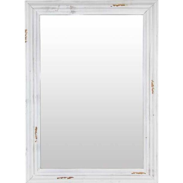 Mirror Merville White Small