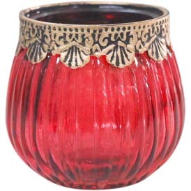 Votive Ribb Ruby