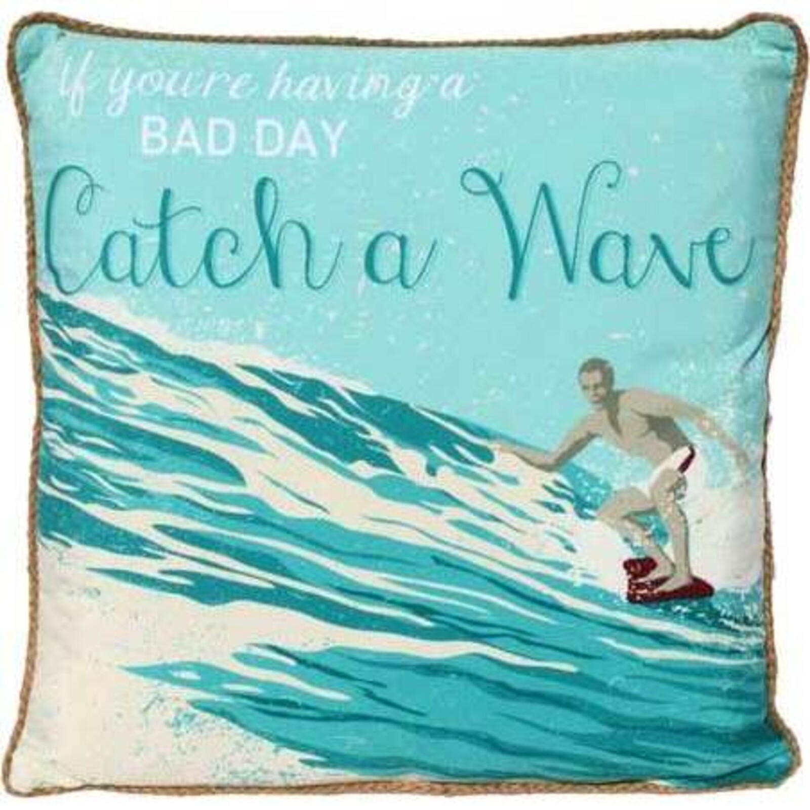 Cushion Catch a Wave