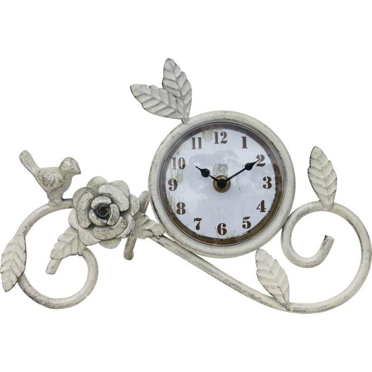 Clock - Bird on Vine