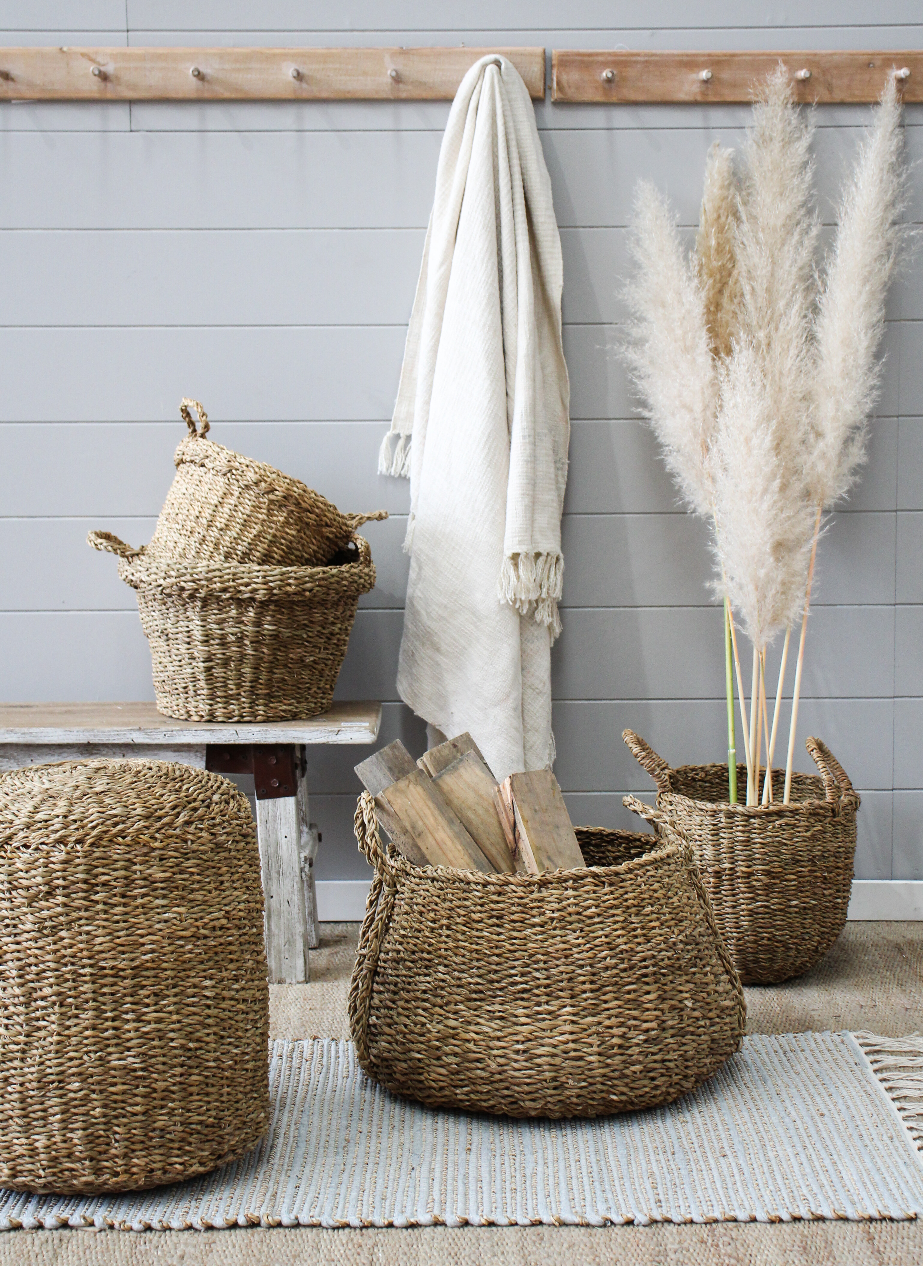 Seagrass S/2 Dim Jhuri Basket