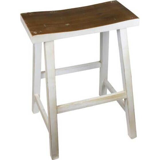 Stool Vendi White Tall