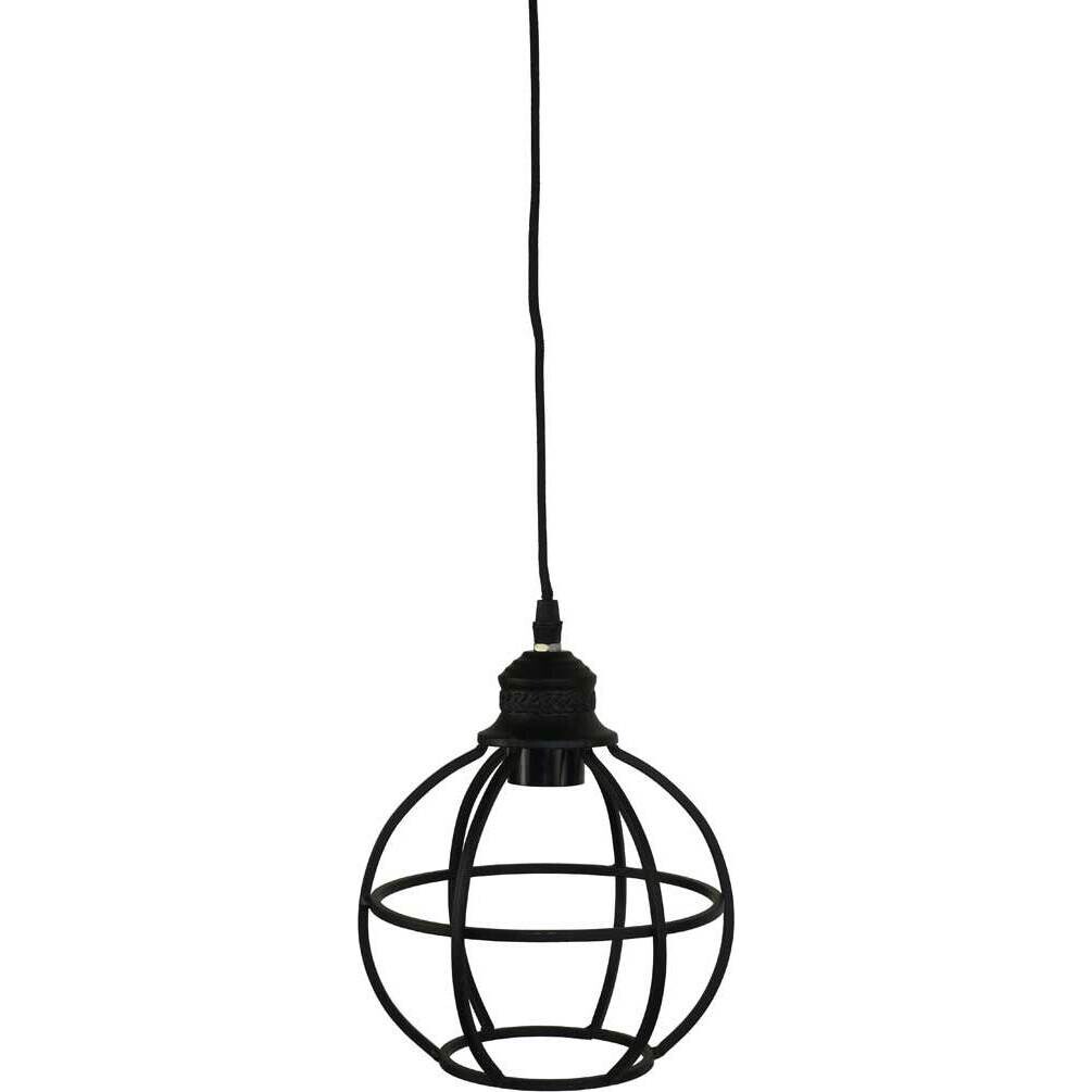 Hanging Lamp Jaula Black