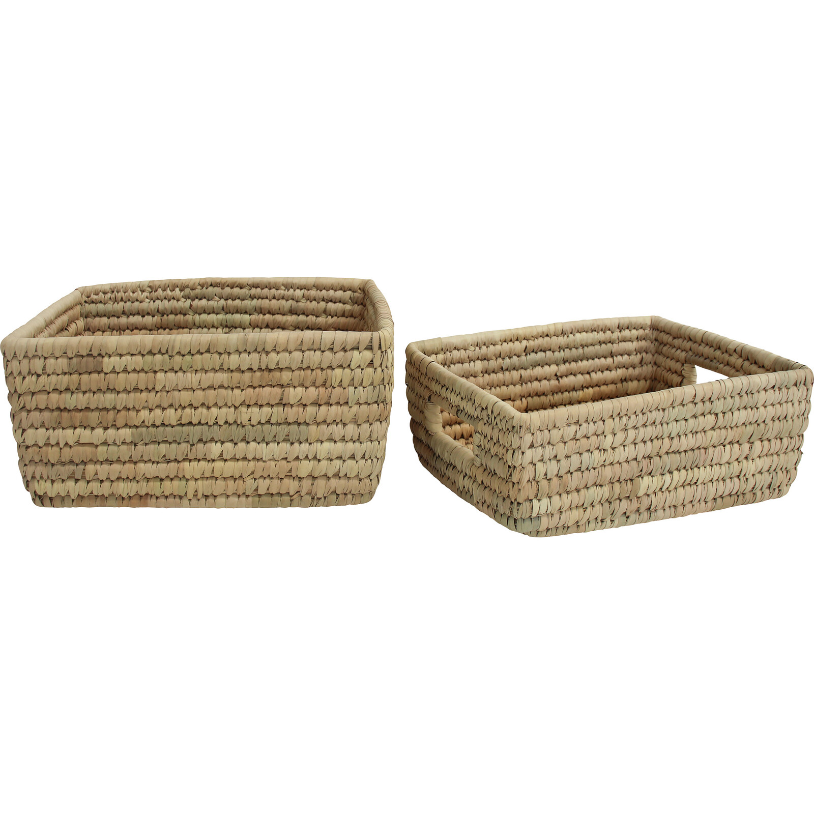 Basket Storage Date Leaf S/2