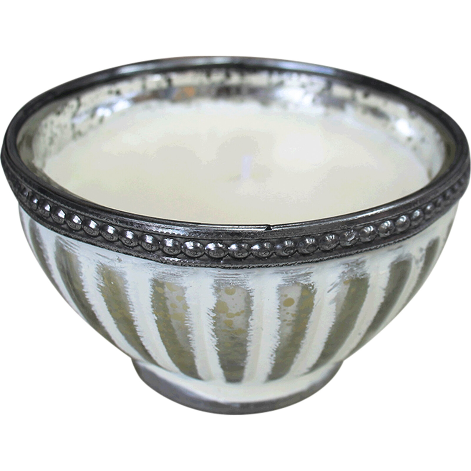 Candle Ribb Bowl White