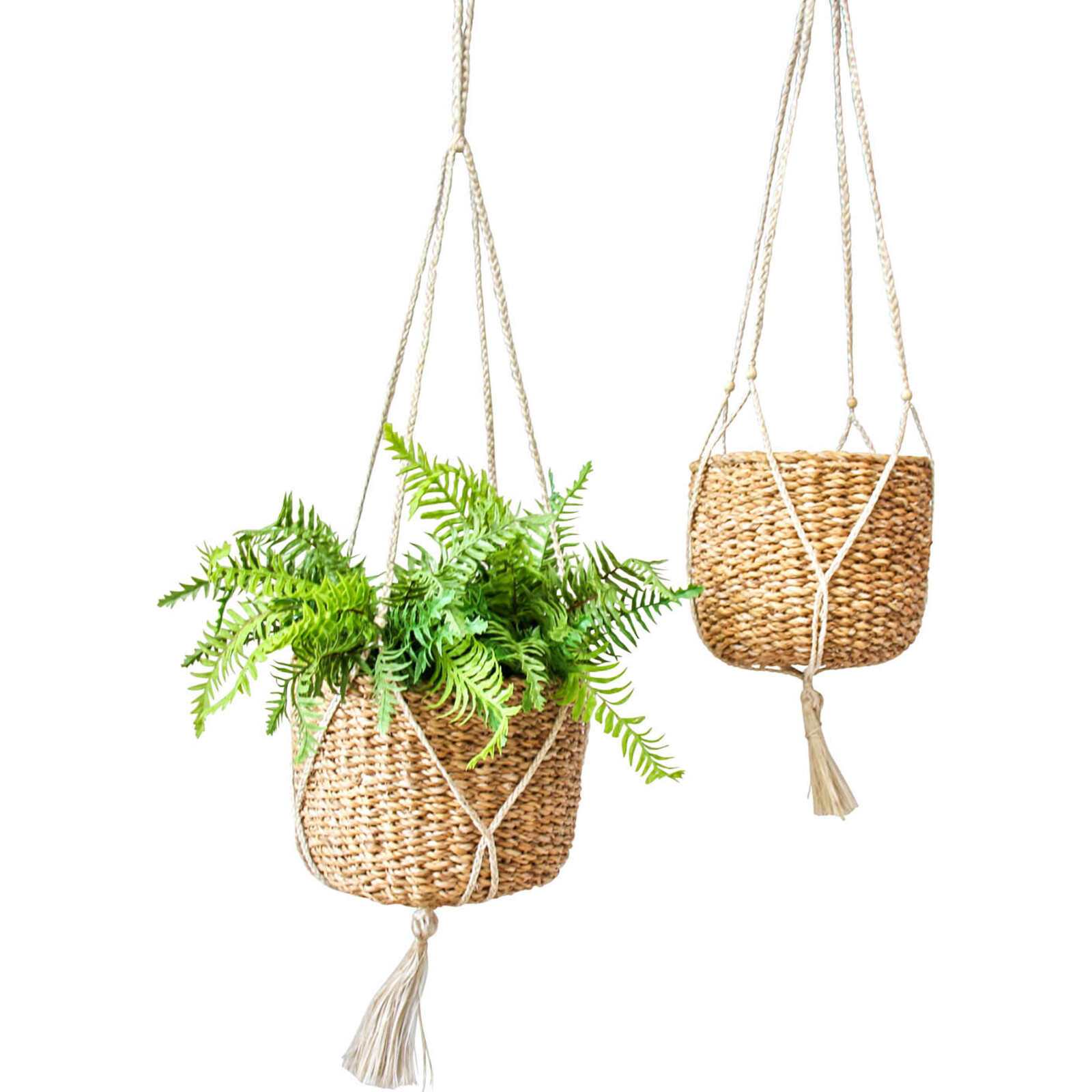 Seagrass S/2 Hanging Planter