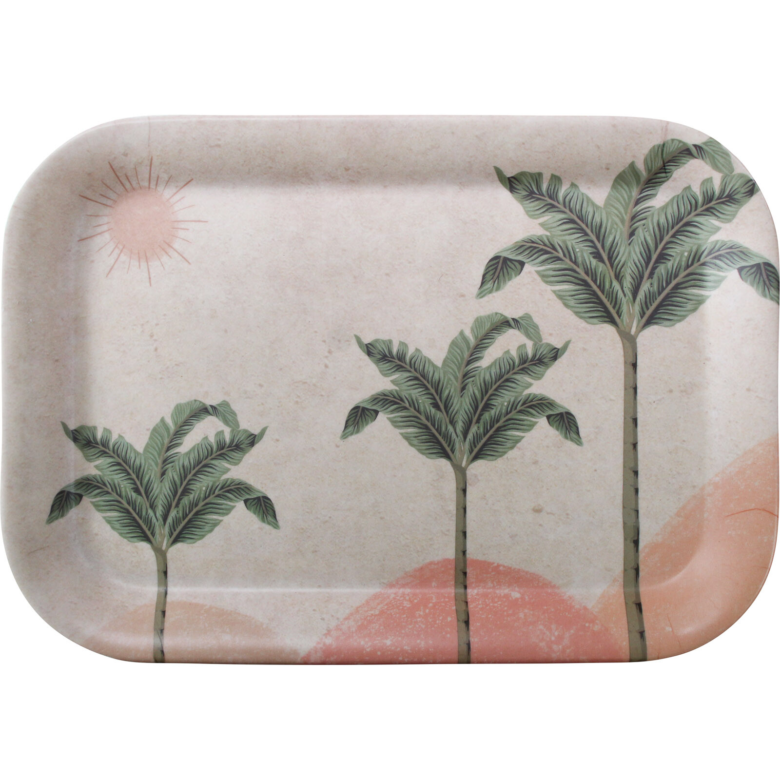 Tray Rect Havana Palm