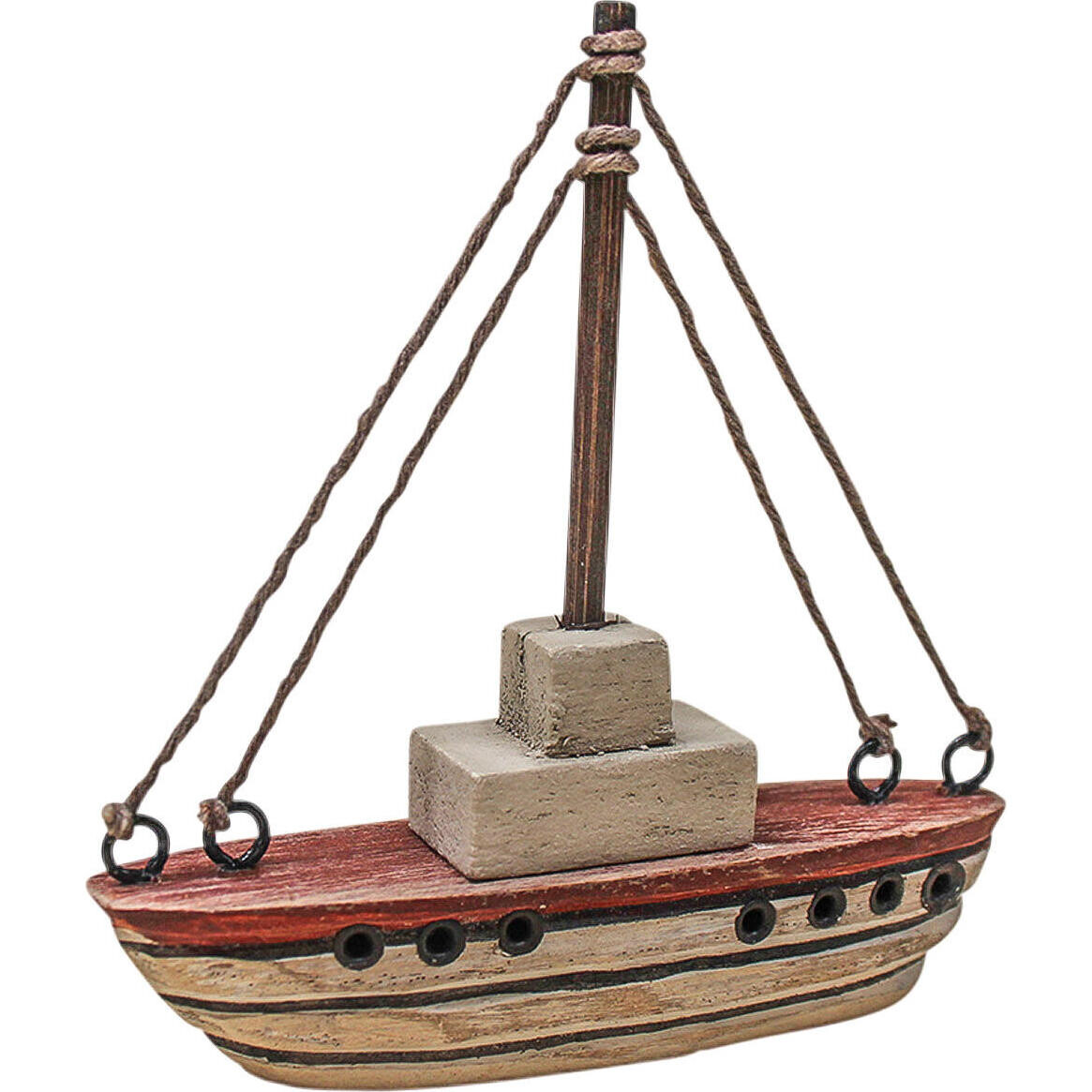 Boat Rustic Mini Ivory