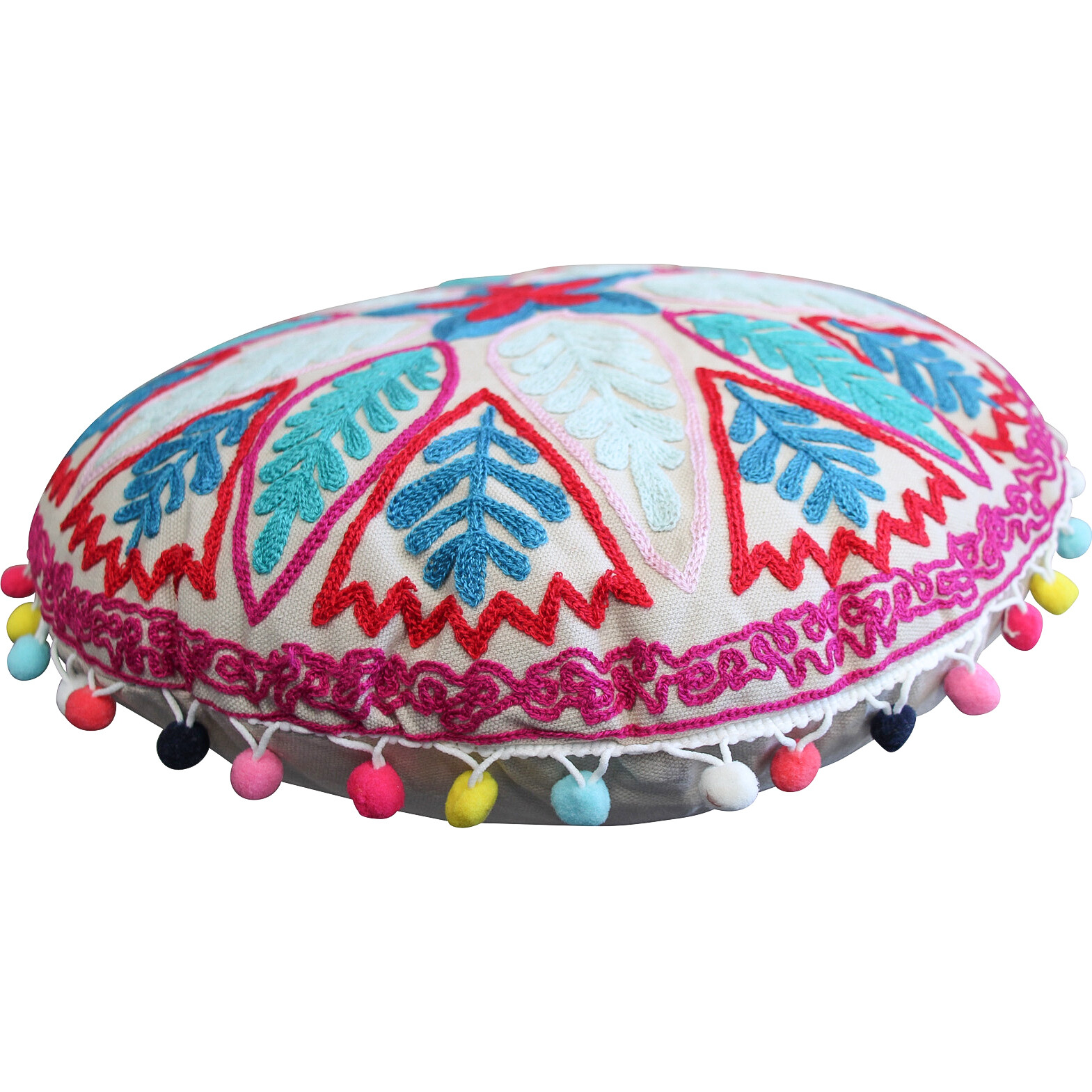 Cushion Caribbean Round