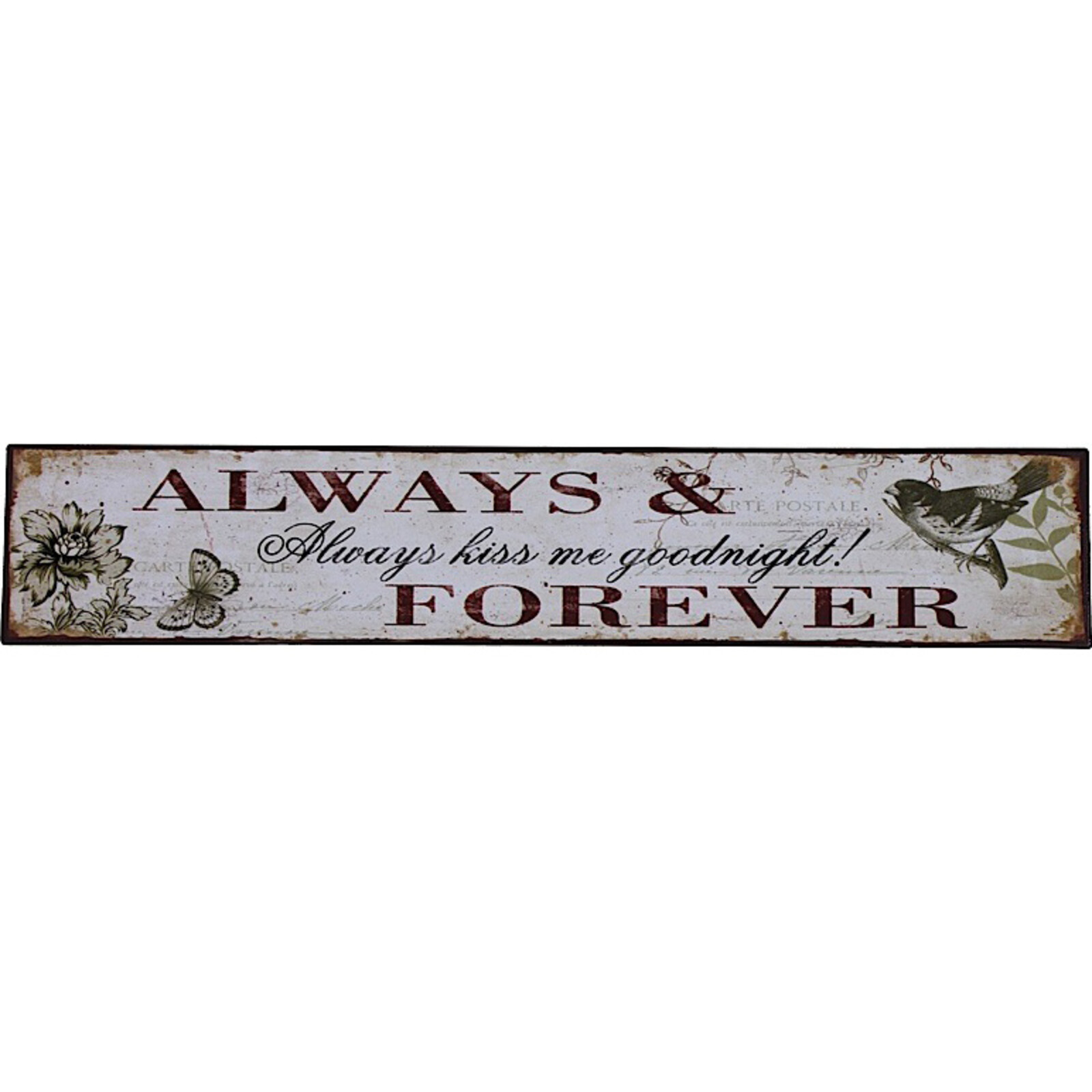 Tin Sign - Always and Forever