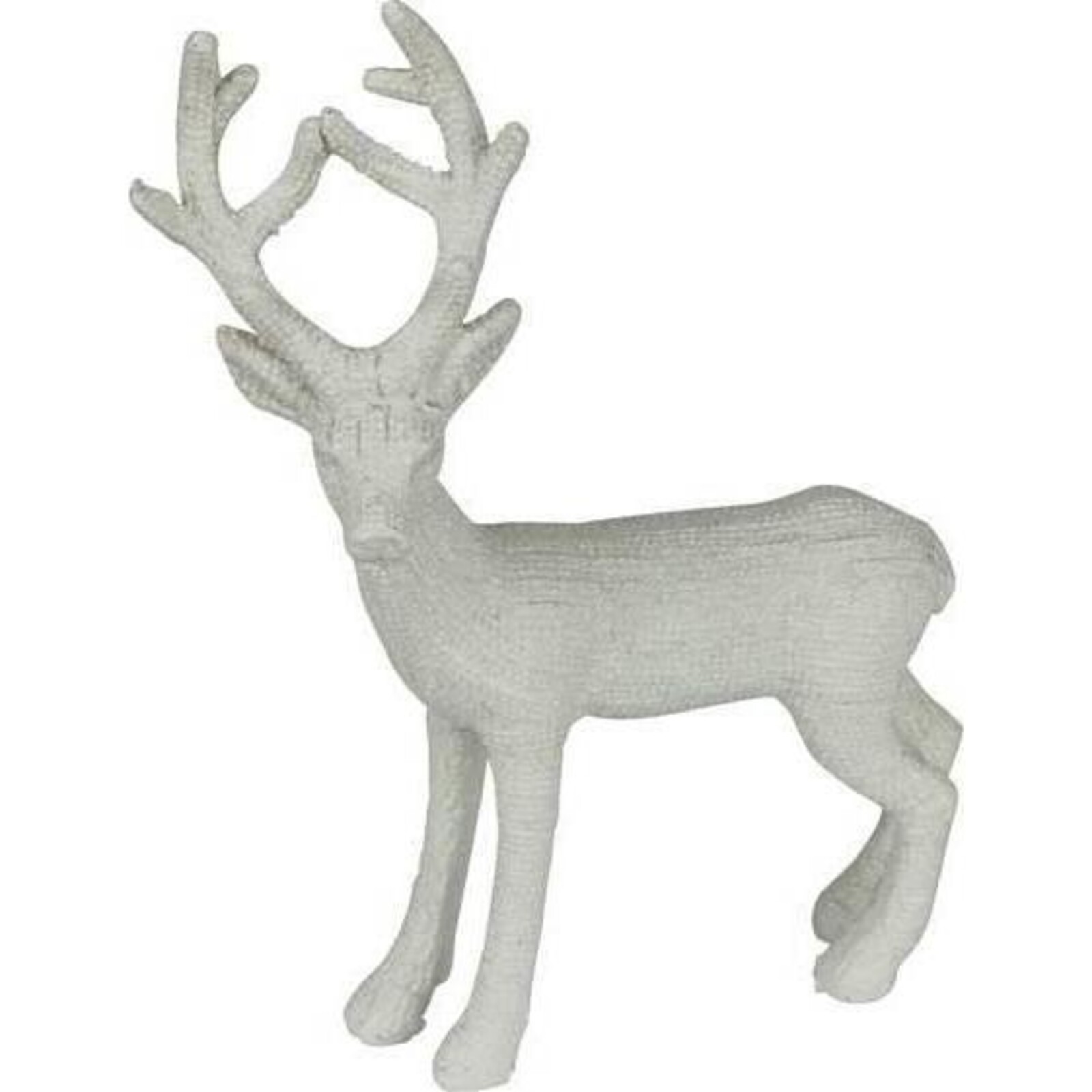 Standing Reindeer White Small