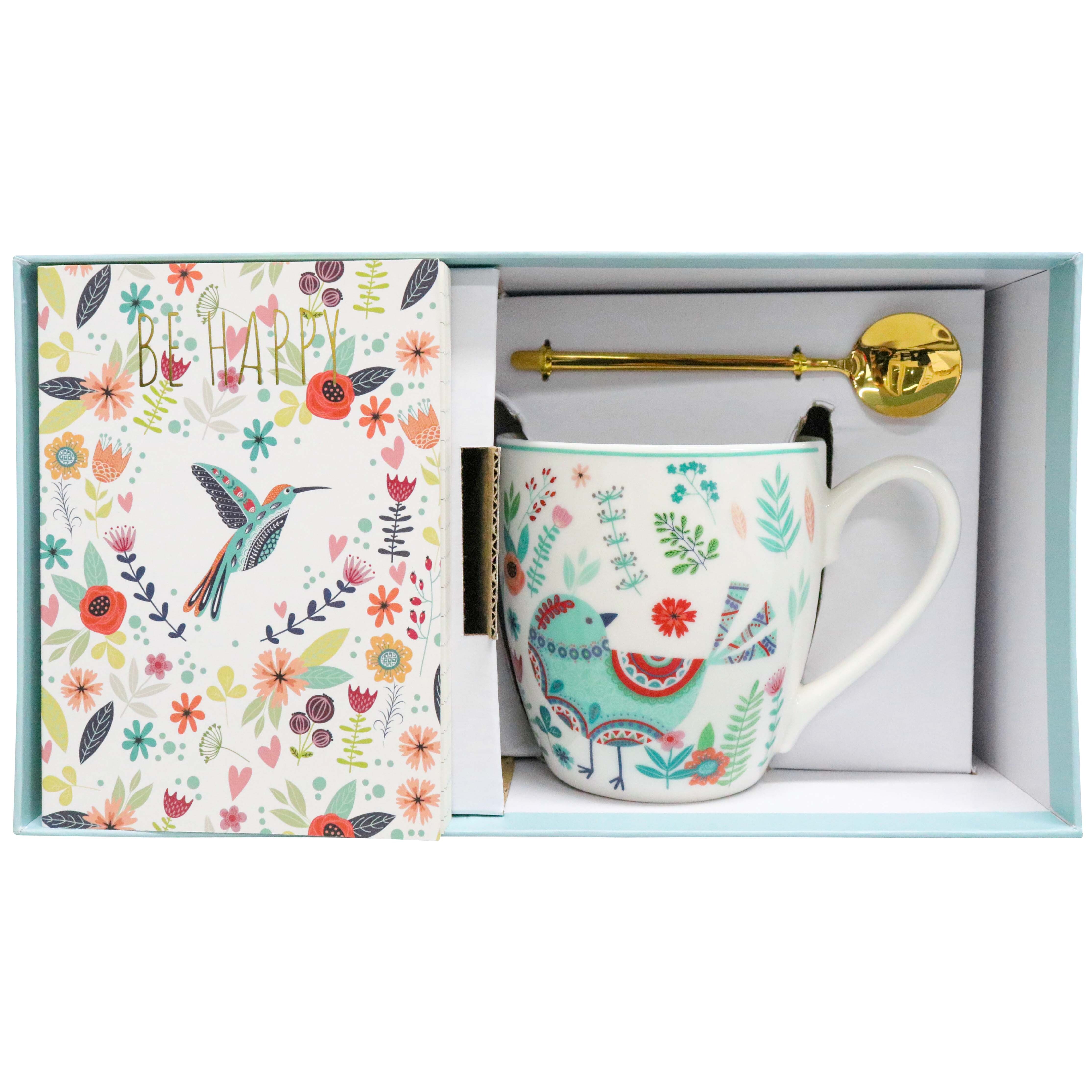 Gift Mug/Book/Spoon Set