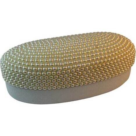 Sun Glasses Case - Cream Pearl