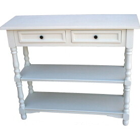 Chateau 2 Shelf Console Table