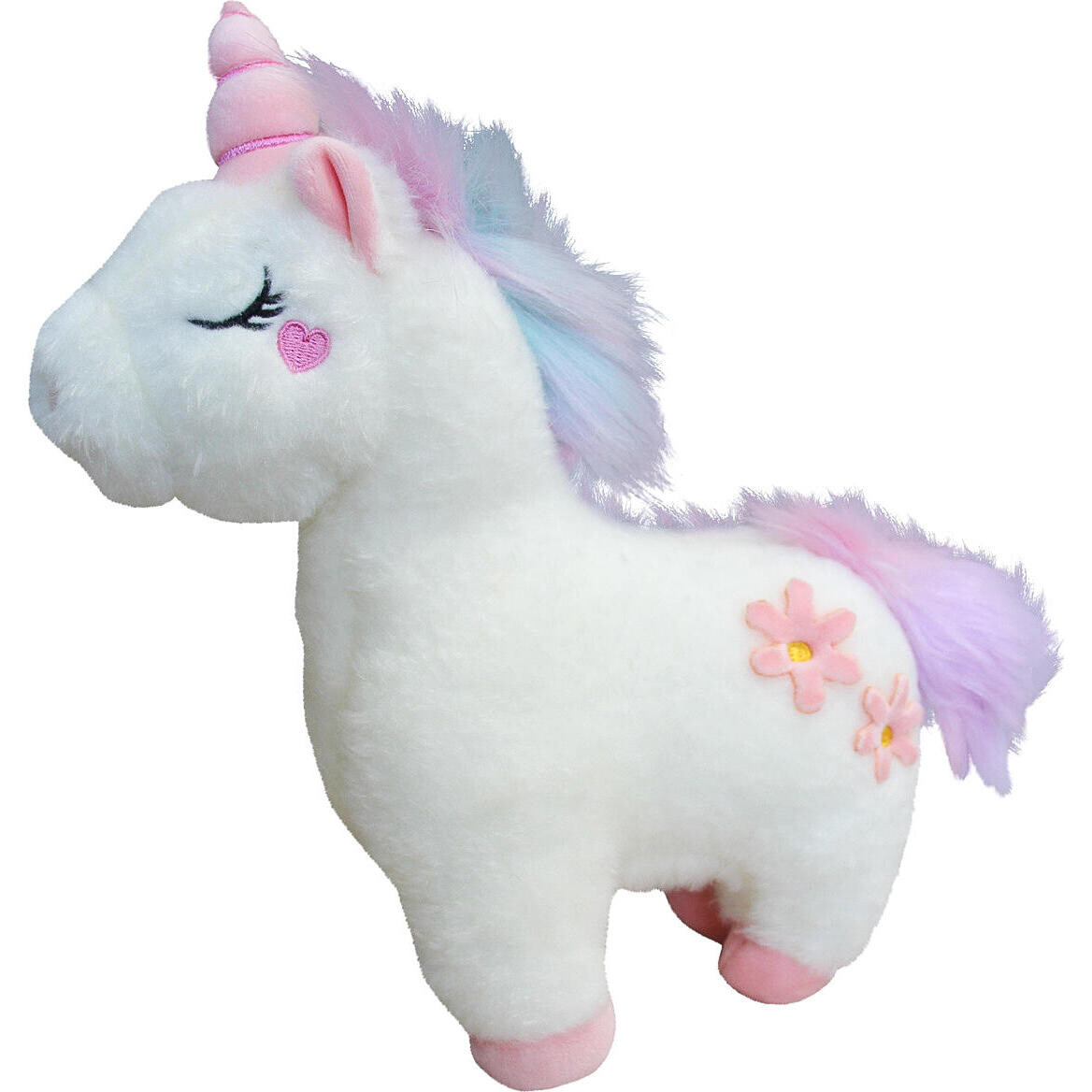 Plush Unicorn Sml White