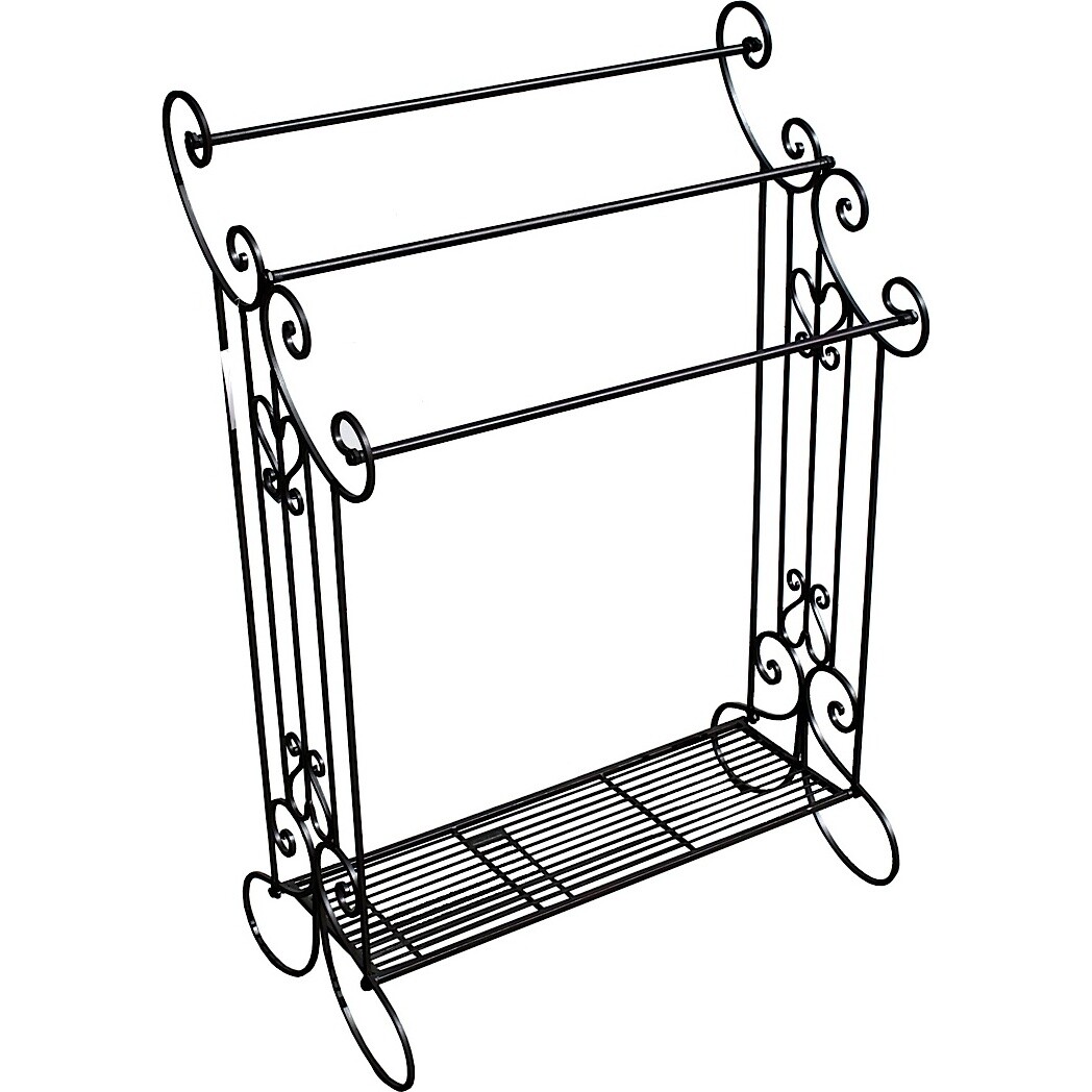 Towel Rack - Lys Triple - Dark