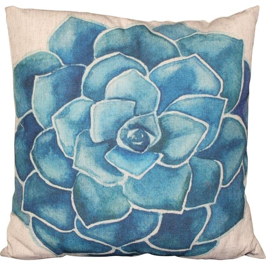 Cushion Blue Succulent