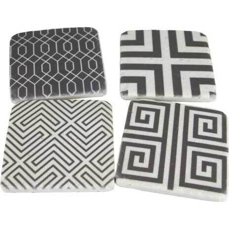 Coasters Roman Patterns