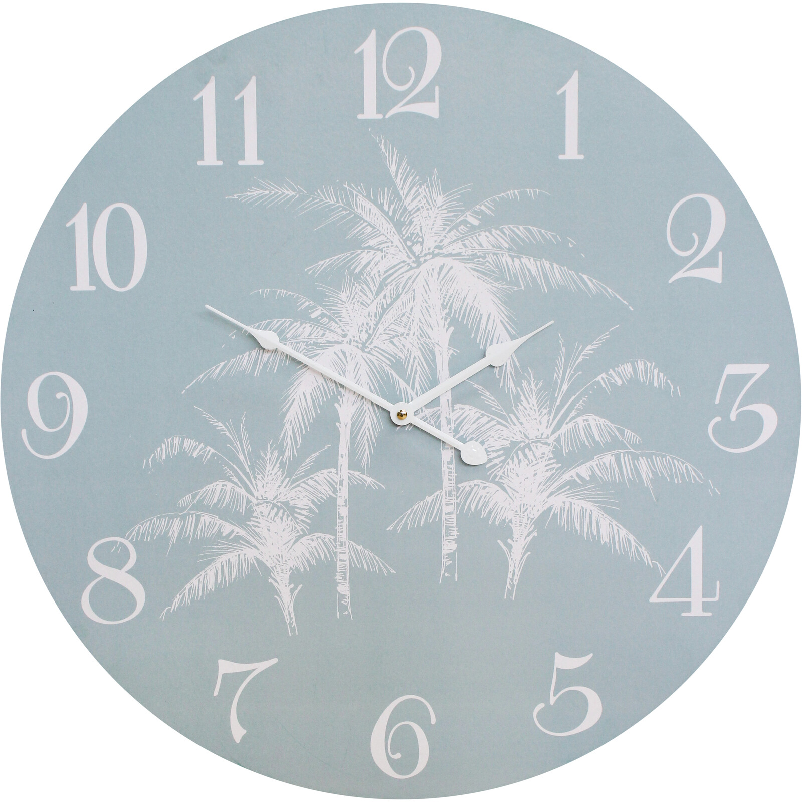 Clock Seaside Palm 58cm