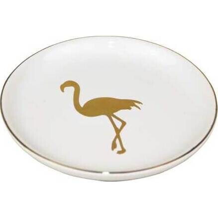 Tray Flamingo Gold