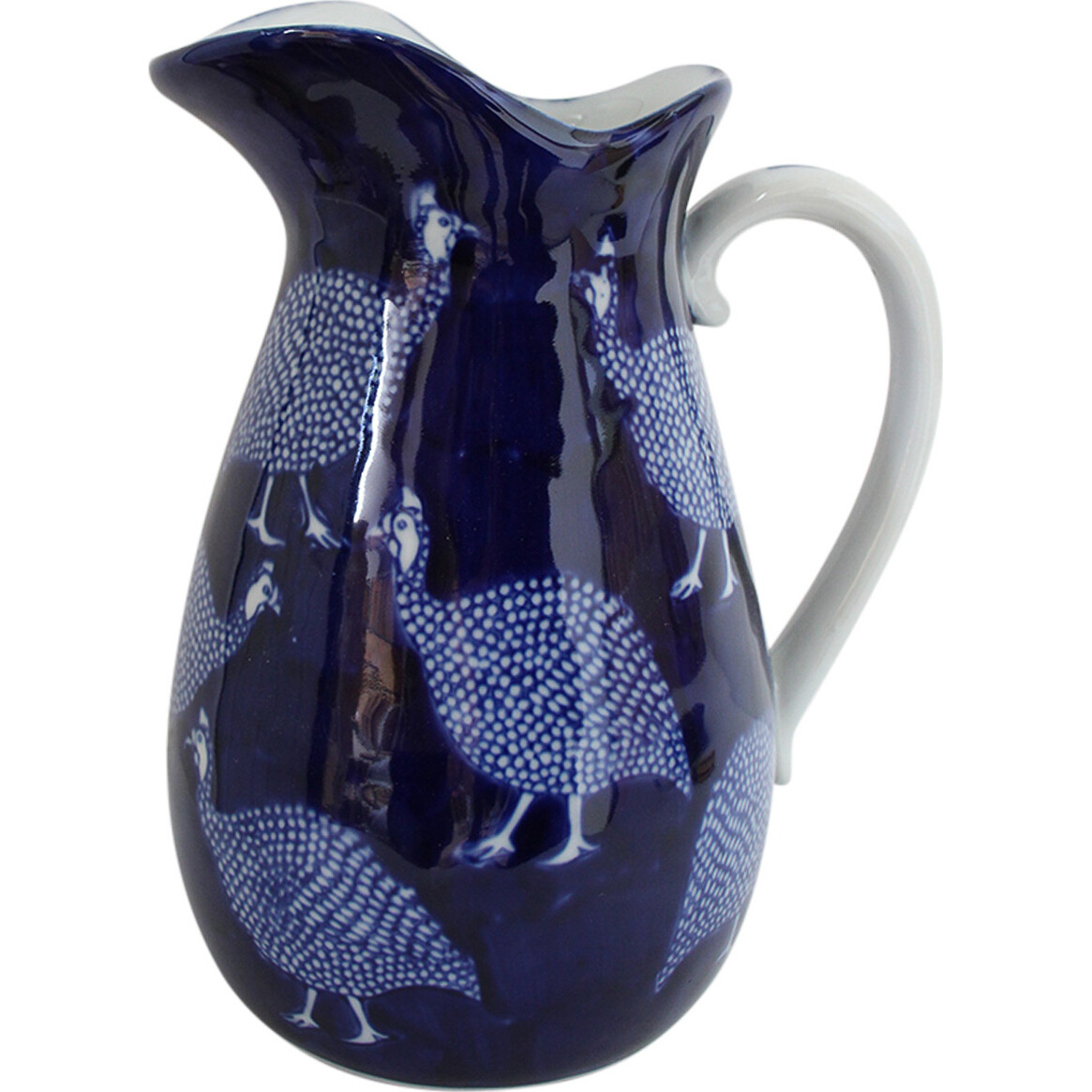 Jug Blue Guinea Fowl Dk