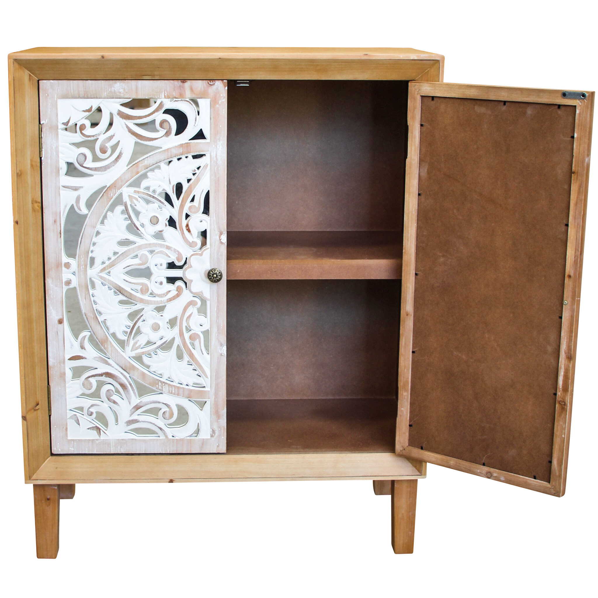 # Cabinet Yantra 2 Door Nat/Wash