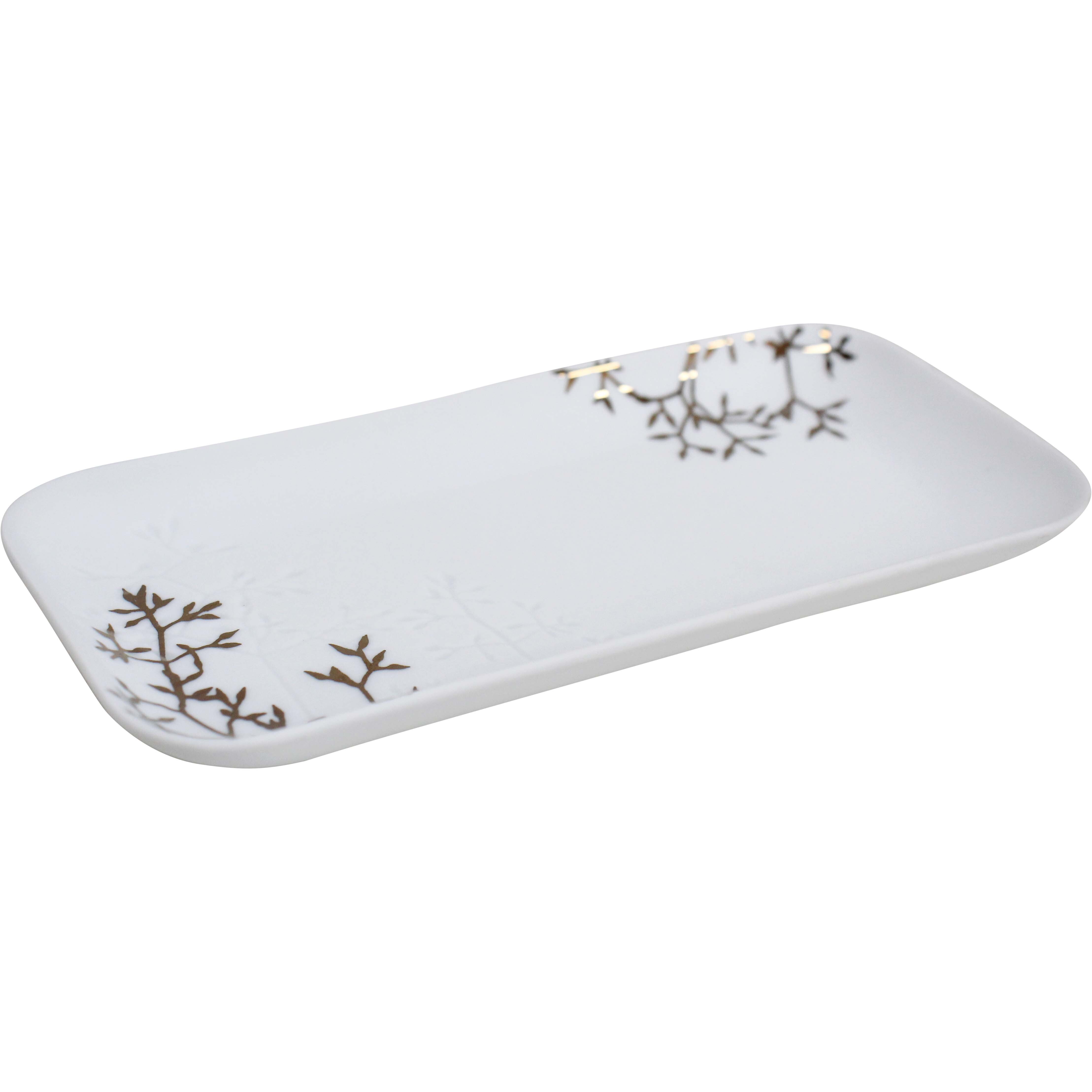 Porcelain Trinket/Soap Dish Med Willow