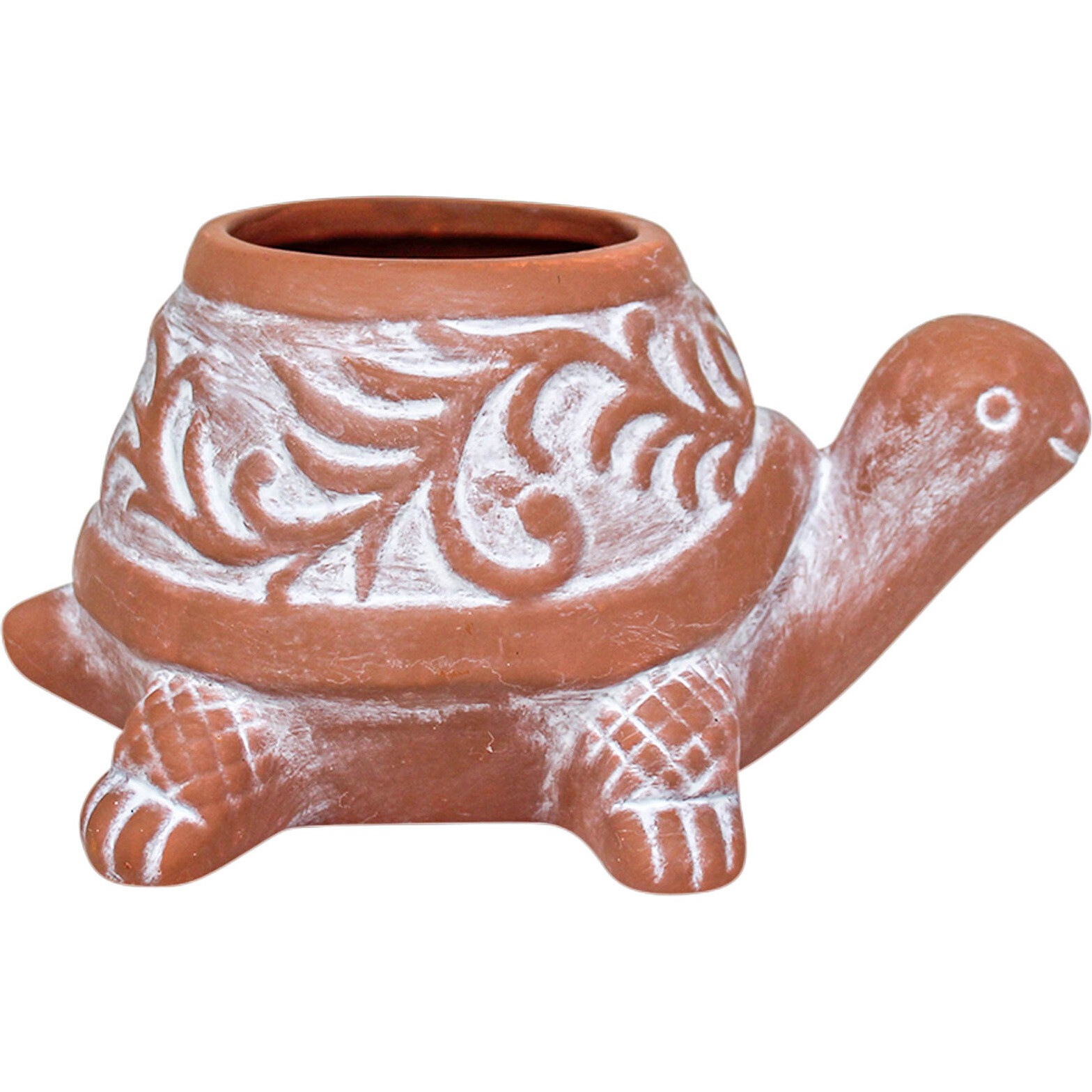 Planter Turtle Terracotta