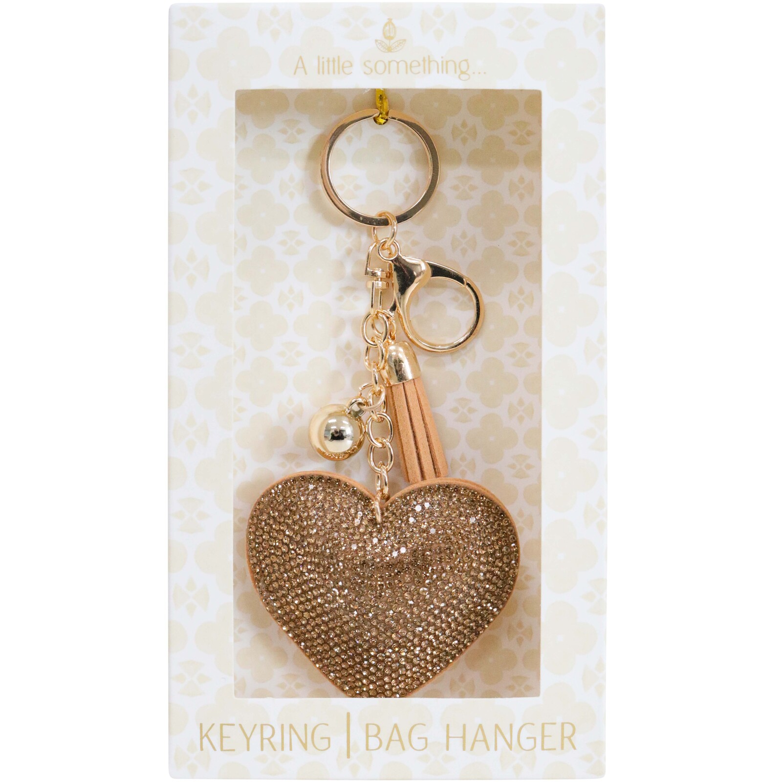 Keyring/ Bag Hanger Heart
